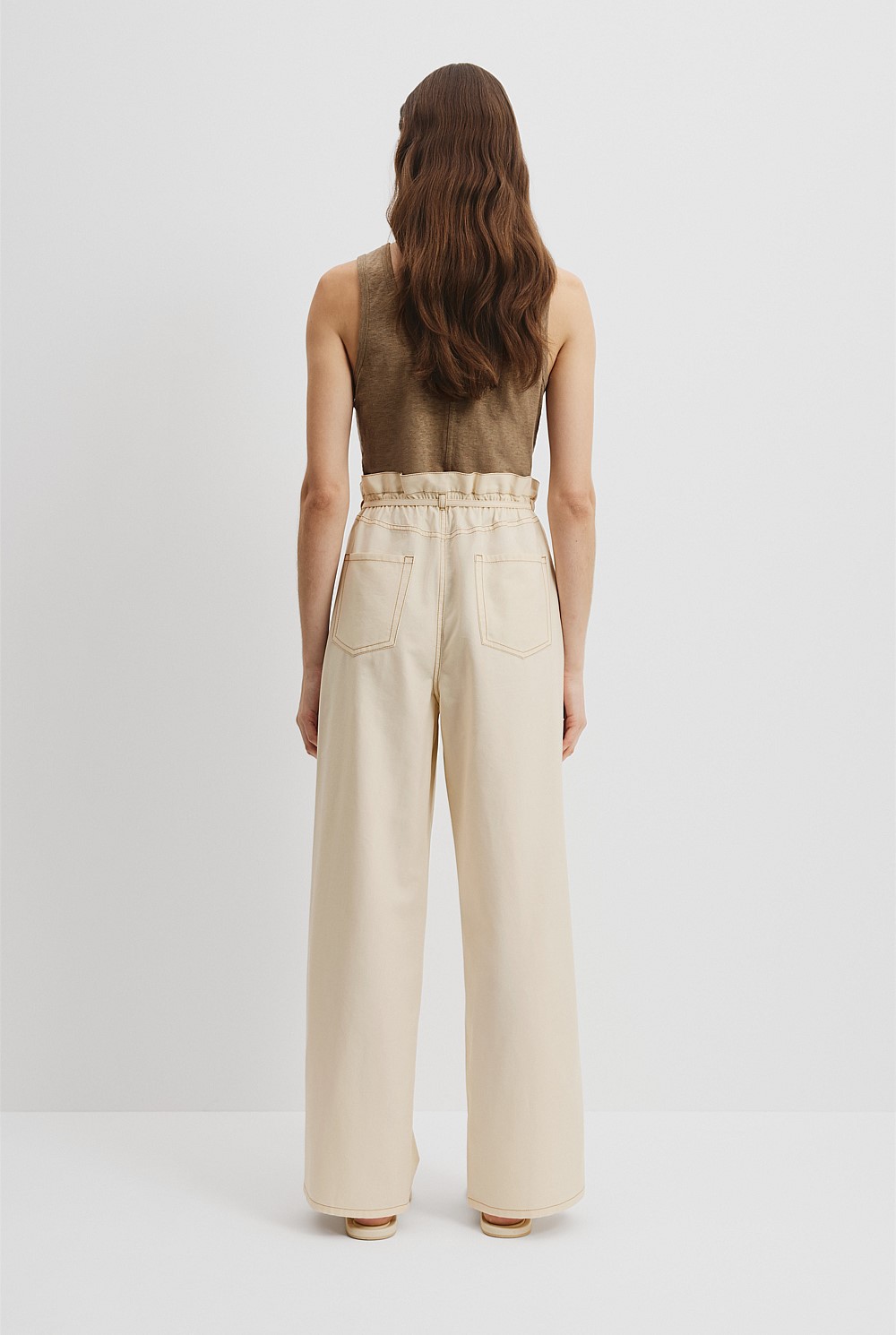 Shell Paperbag Pant - Pants | Country Road