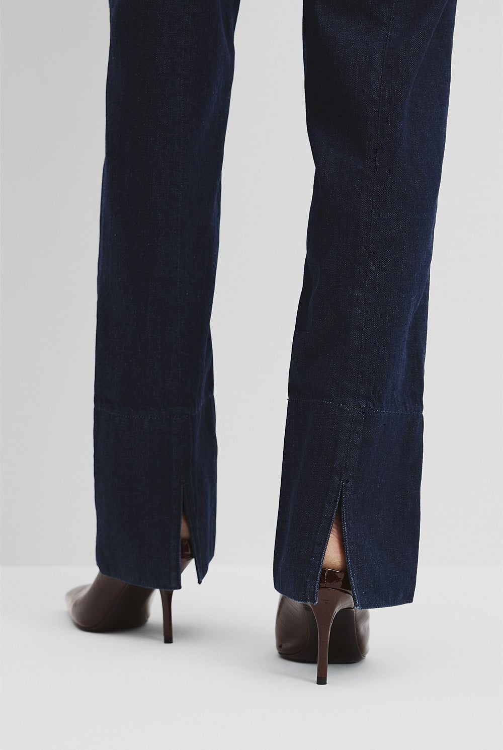Indigo Rinse Cigarette Jean - Pants