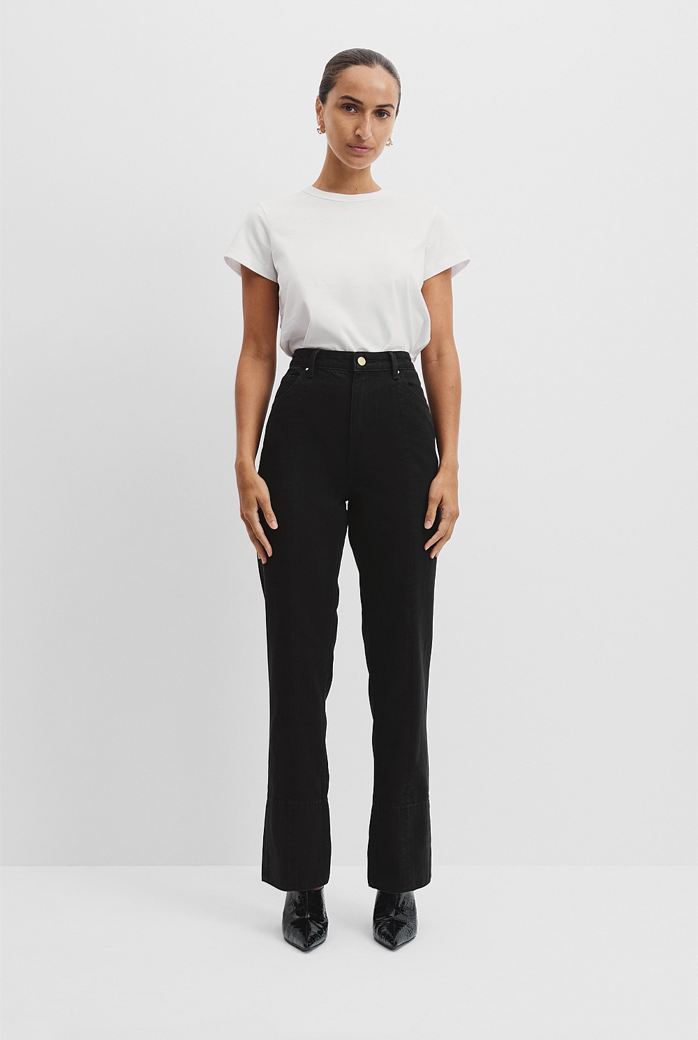 Black Cigarette Jean - Pants