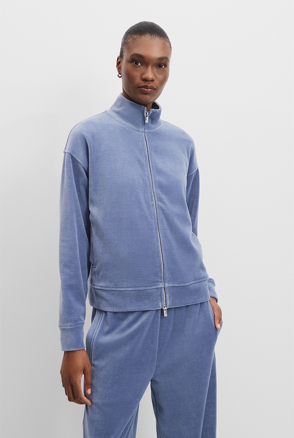 TTT MSW ティー Velours Track Suit Jacket L TTT MSW Track suit jacket 