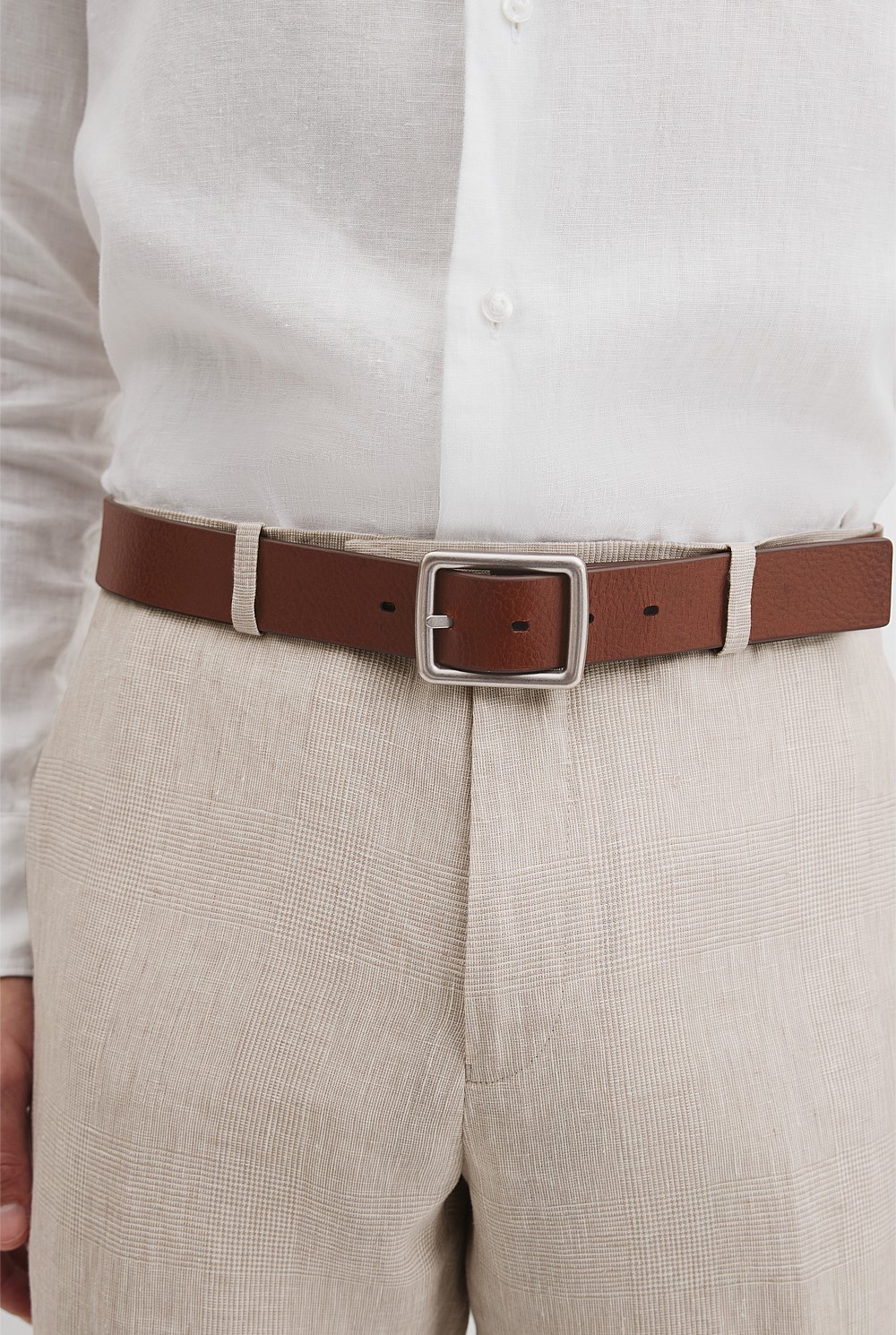 Cognac Toby Reversible Belt - The Office Edit | Country Road