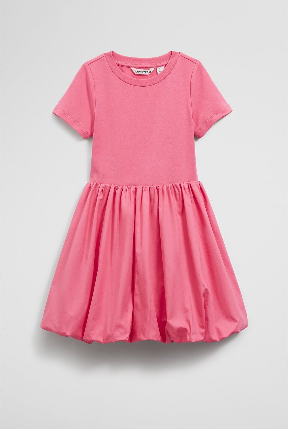 Rouge Pink Bubble T-Shirt Dress - Dresses | Country Road