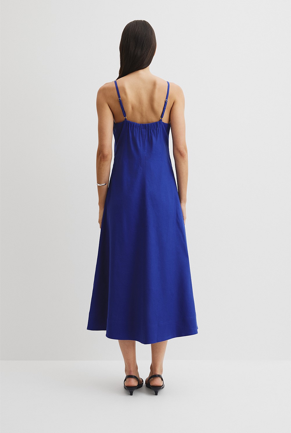 Ultra Blue Stretch Slip Dress - Event | Country Road