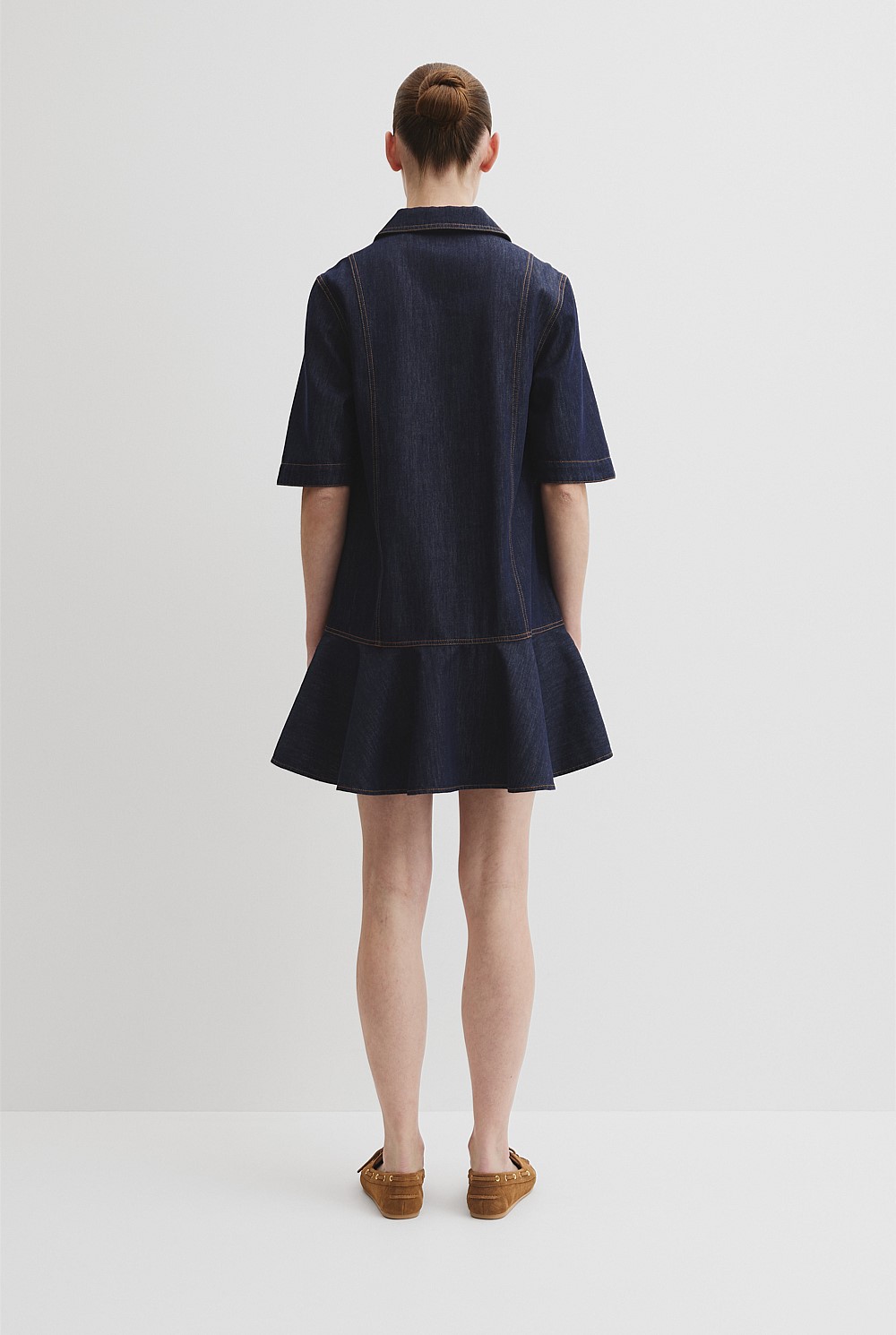 denim popover dress The Denim Popover Dress main image 1