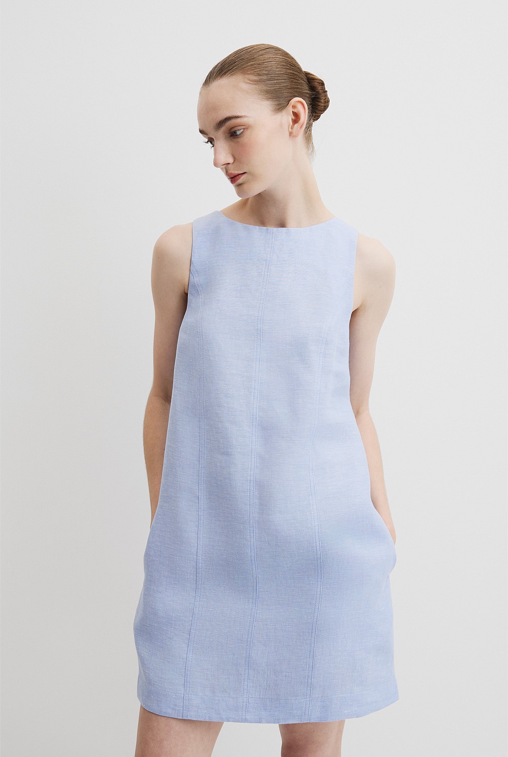 Cornflower Mini Shift Dress - Event | Country Road