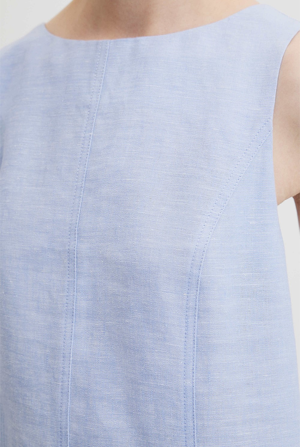 cornflower blue shift dress Hattie Dress in Cornflower Blue Lace XXS