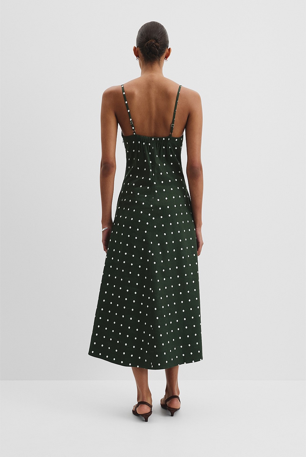 green polka dot slip dress Strapless Sweetheart Jade Prom Dress Wedding Guest Gown – Rosymae main image 0