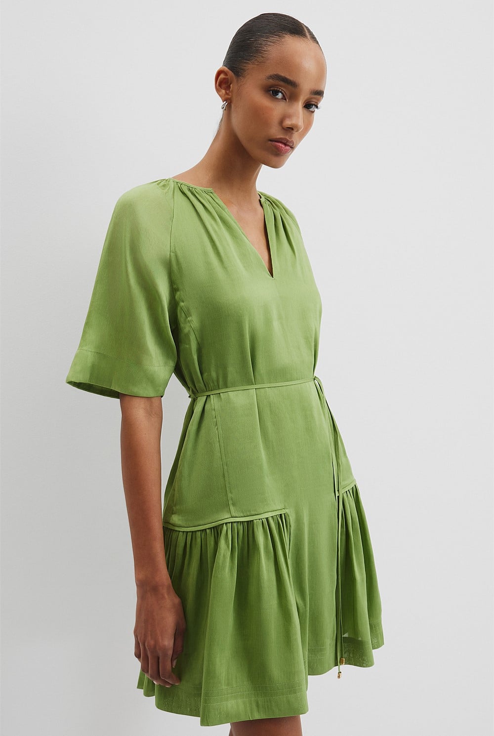Kiwi Tiered Mini Dress - Event | Country Road