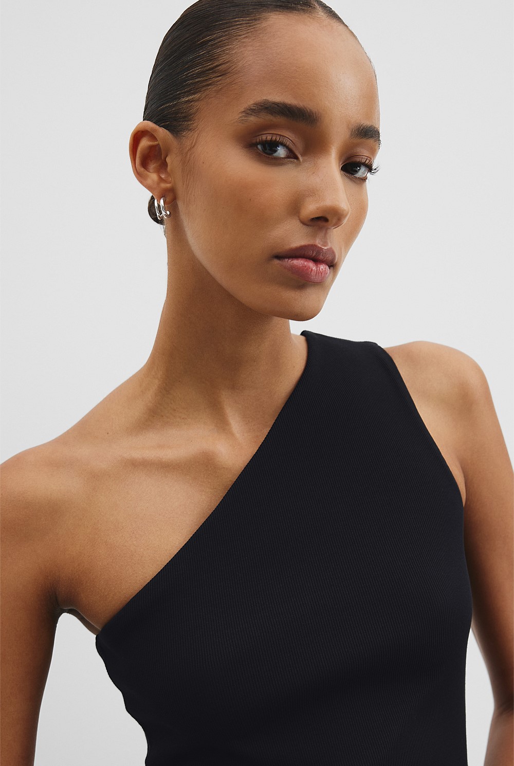 Black One Shoulder Tank - Event | Country Road