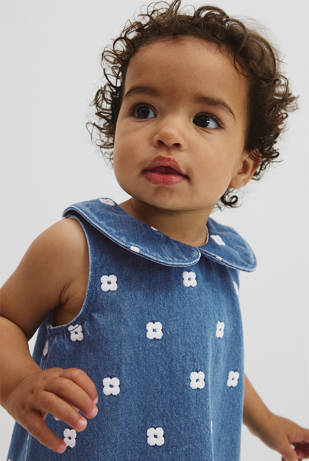 sachin and babi light blue dress Red Cotton Embroidered Mini Dress main image 0