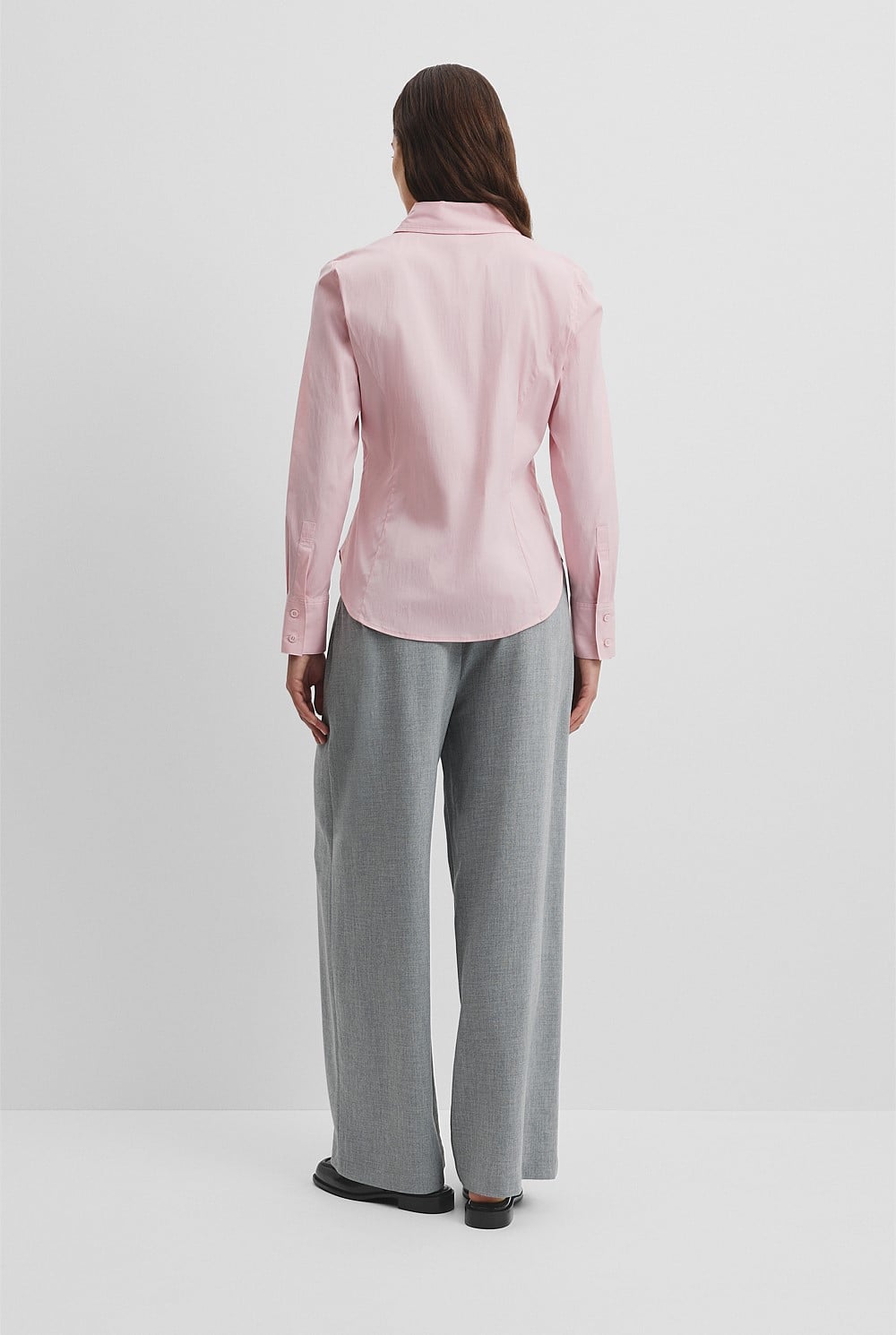neon green fitted dress goTIELESS Ultimate Dress Shirt (Light Pink)