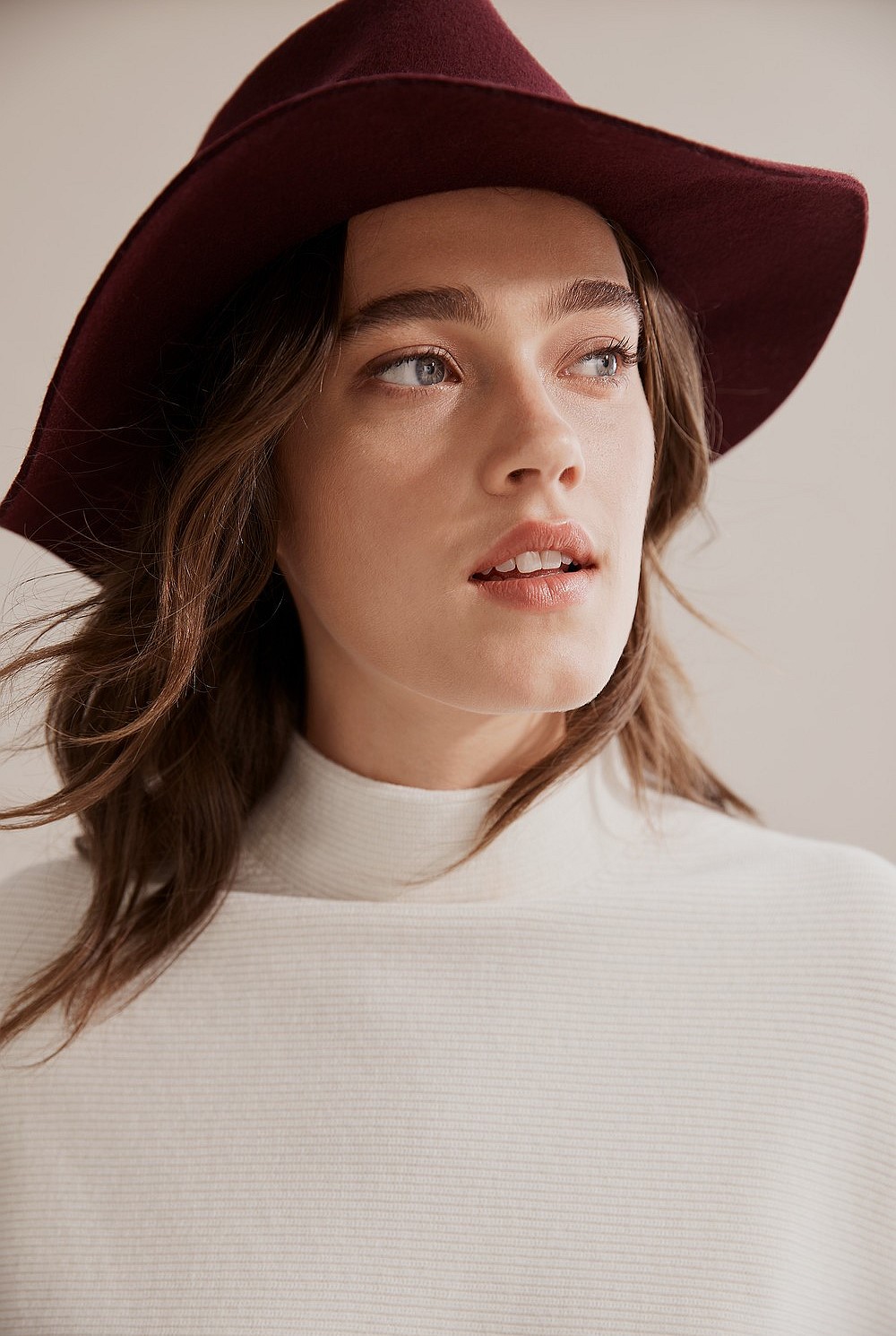 Bordeaux Felt Fedora - Hats, Scarves & Gloves | Country Road