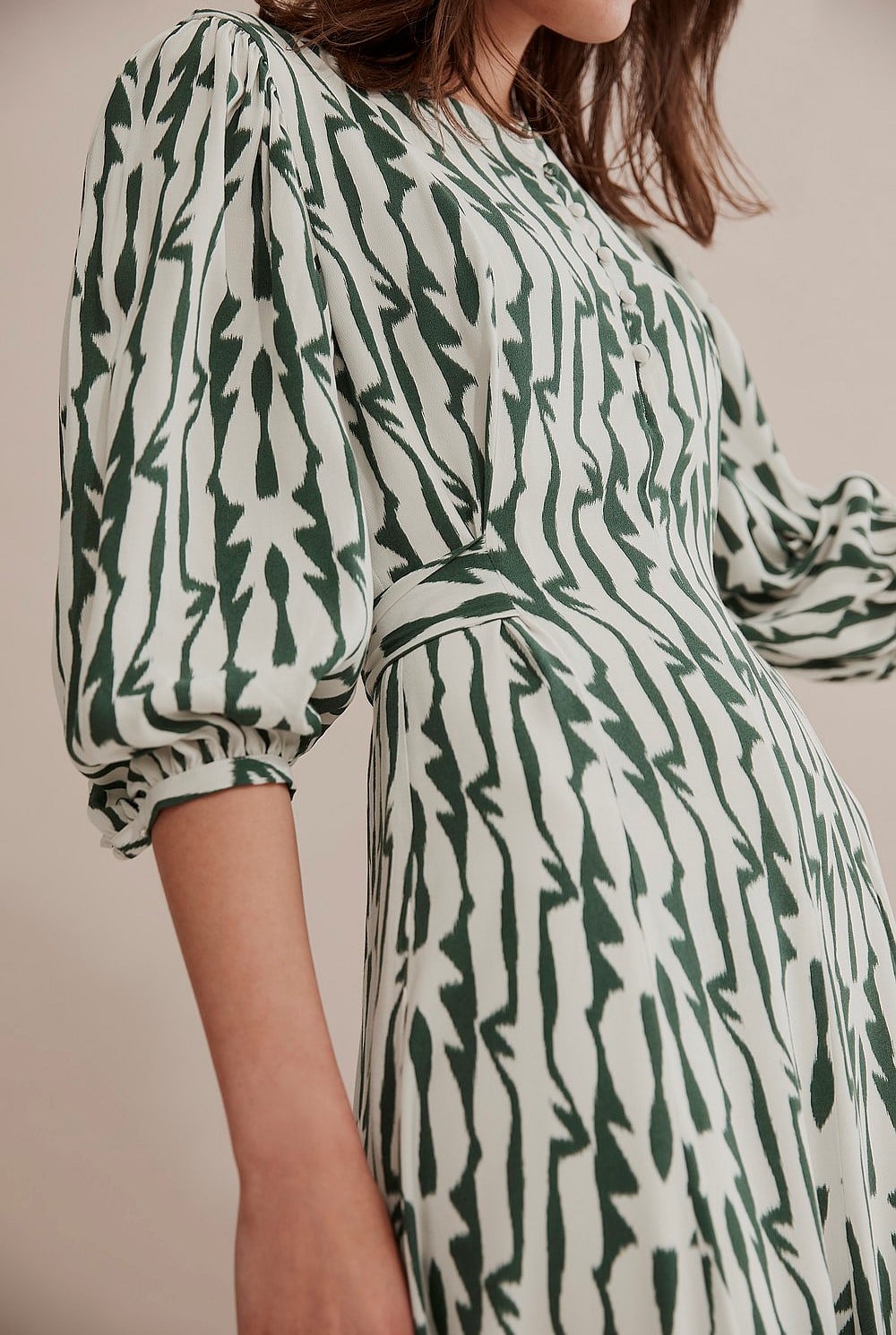 belt for flowy dress Halter neck flowy long dress with ribbon belt – Sofiq main image 0