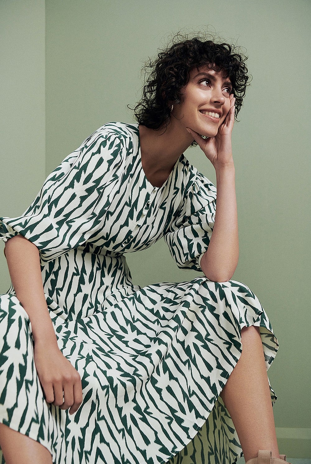 Fern Printed Midi Dress - Dresses | Country Road Fern Printed Midi Dress - Dresses | Country Road