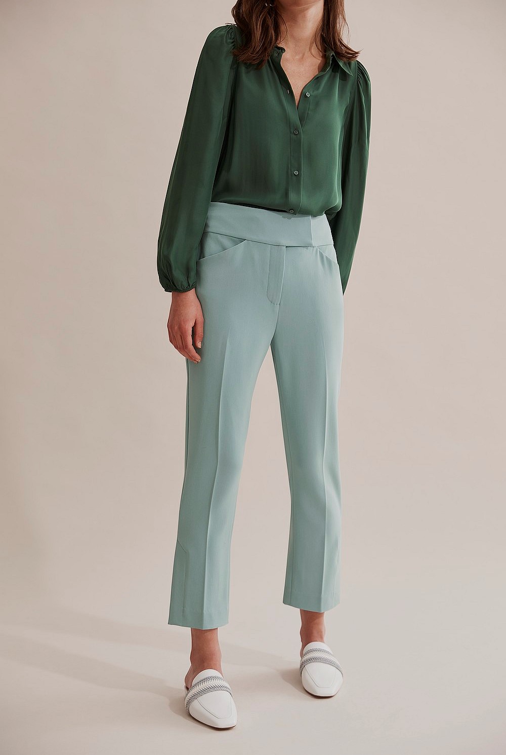 Mint Cigarette Pant - Pants