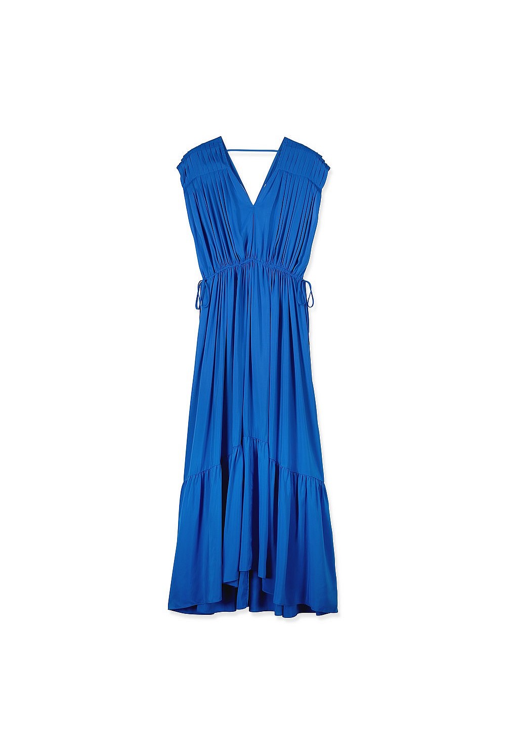 chinese dress ladies Women's Vintage Pastoral Country Flower Long Dress Long Sleeve Sexy V-Neck  Flowy Maxi Dress Casual Loose Fall Dress,Blue,M at Amazon Women's Clothing  store main image 1