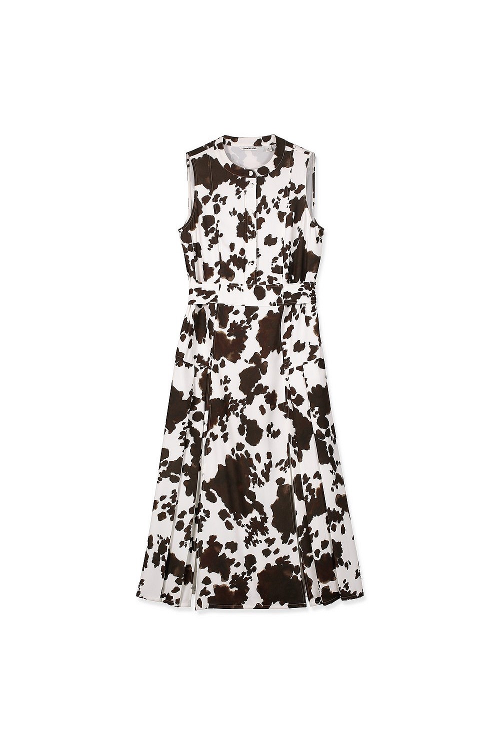 Antique White Cow Print Shirt Dress - Dresses | Country Road Antique White Cow Print Shirt Dress - Dresses | Country Road