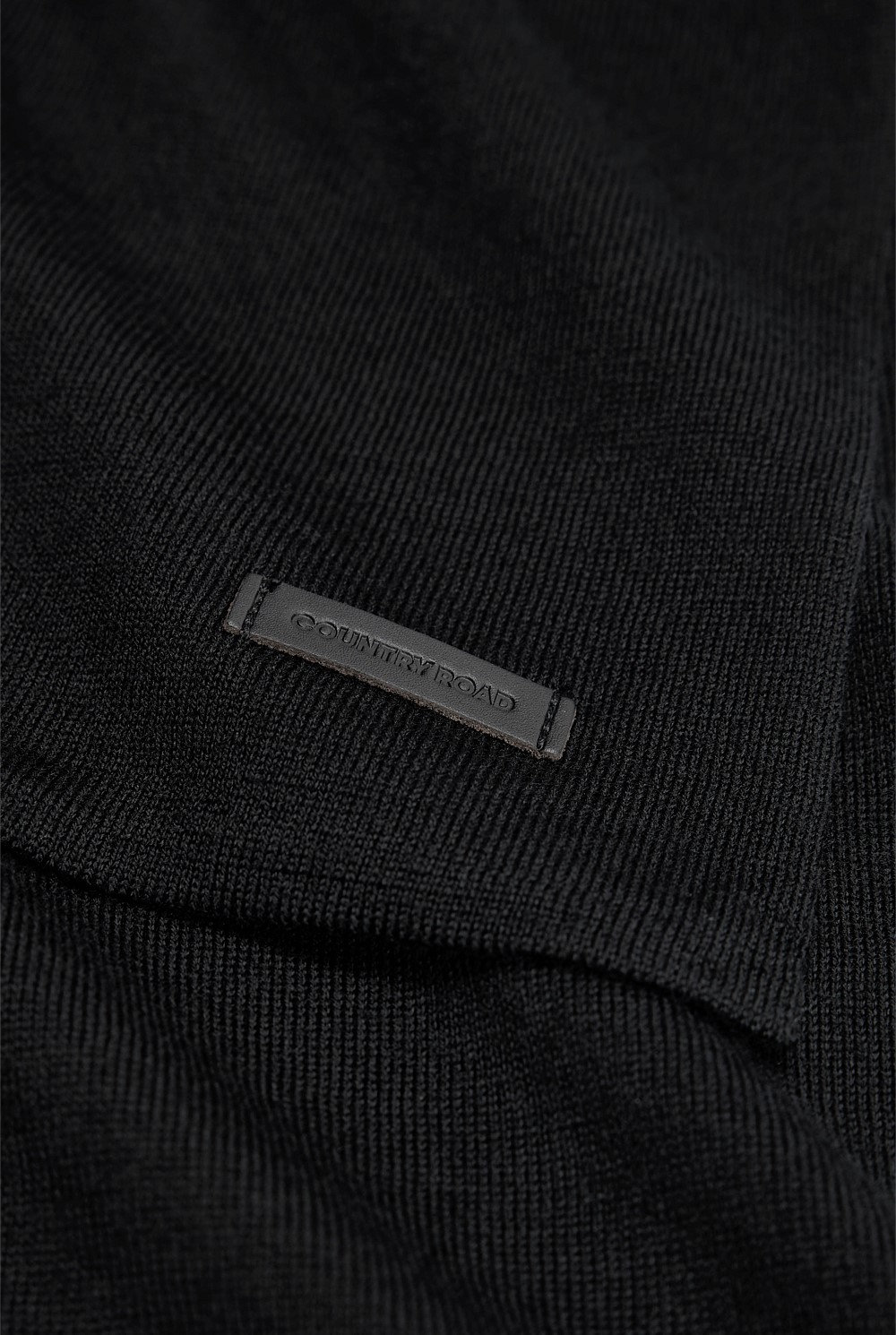Black Merino Wool Scarf - Hats & Scarves | Country Road