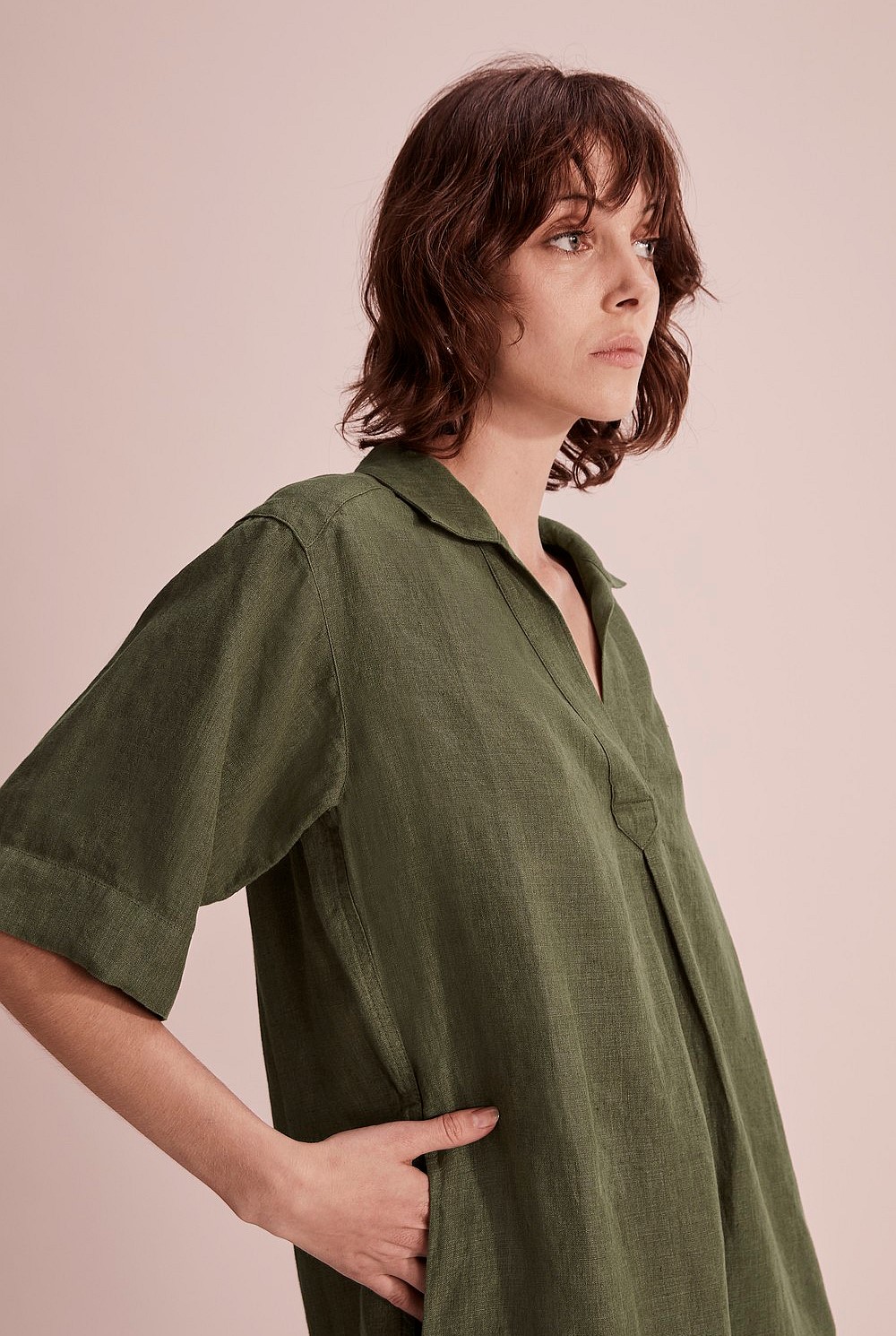 chinese dress ladies Frank & Eileen | Daphne Sleeveless Popover Dress