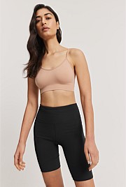 Sculpting shapewear bralette – Almond