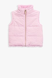 Jackets & Coats  Gymboree Pink L 112 Faux Fur Hooded Vest Great