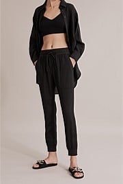 Black Beach Jogger Pants Country Road