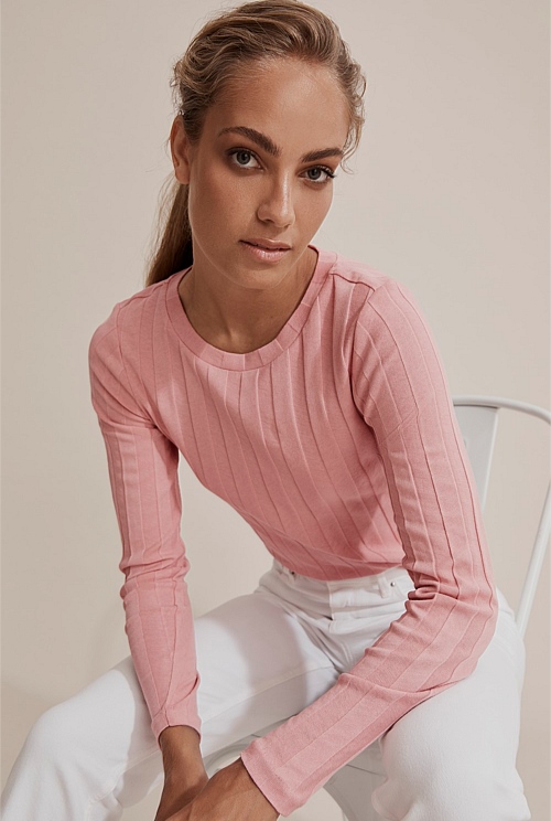 country road long sleeve top