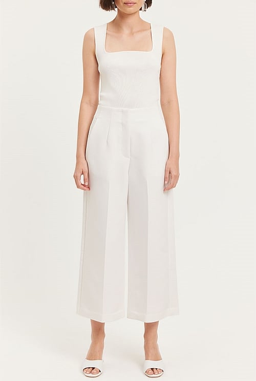 White clearance culottes pants