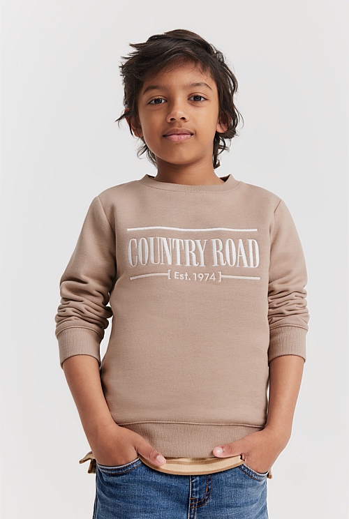 Country road 2024 heritage sweat natural