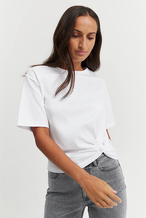 Australian Cotton T-Shirt - White