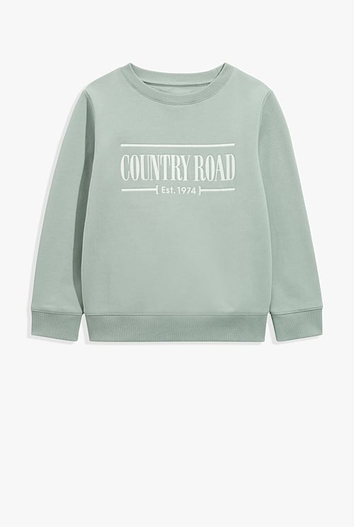 Marsh Fern Verified Australian Cotton Heritage Sweat Sweats Country Road