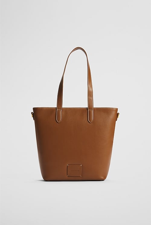 Tan North South Mini Shopper Bags Country Road