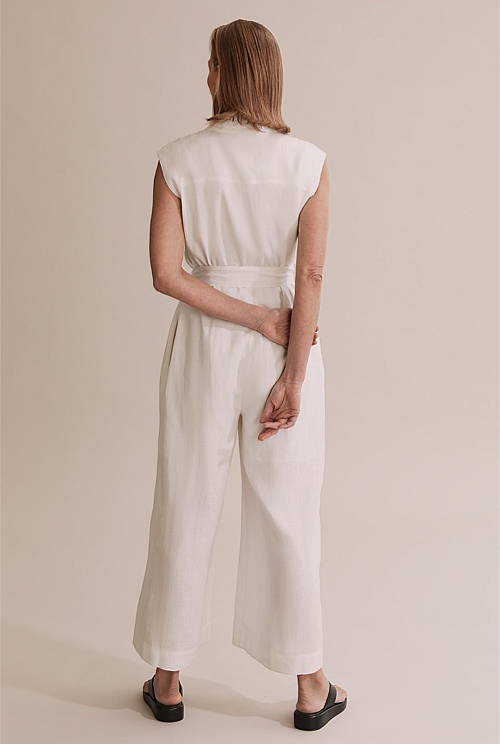 Sleeveless boiler suit online