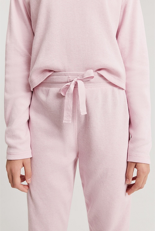 Teen Waffle Pyjama Set Sleepwear Country Road