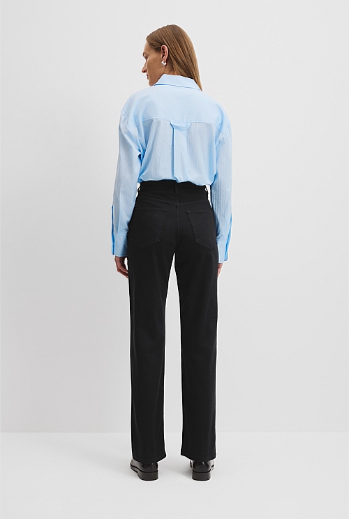 High Rise Straight Jean - Main Image