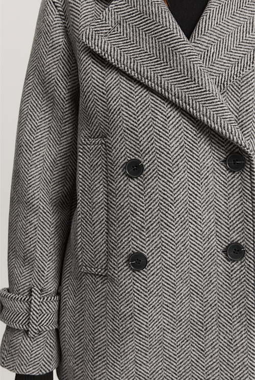 Herringbone Herringbone Peacoat Jackets Coats Country Road