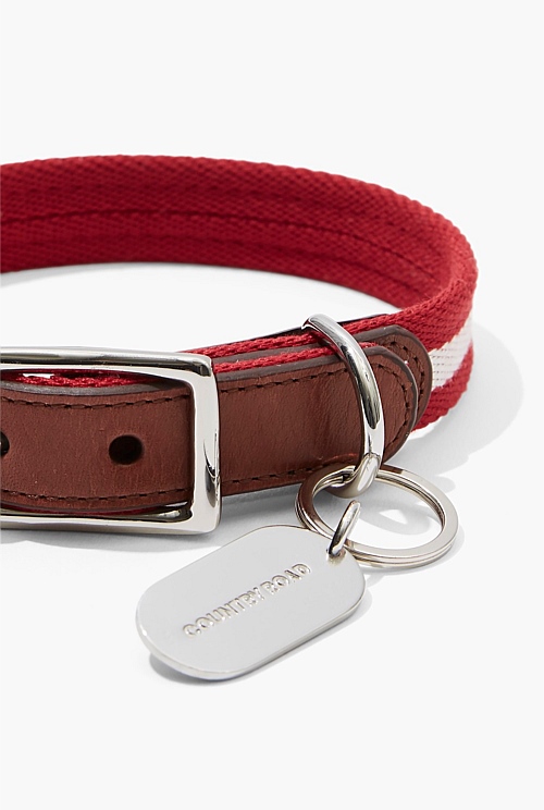 Fashion country road dog collar