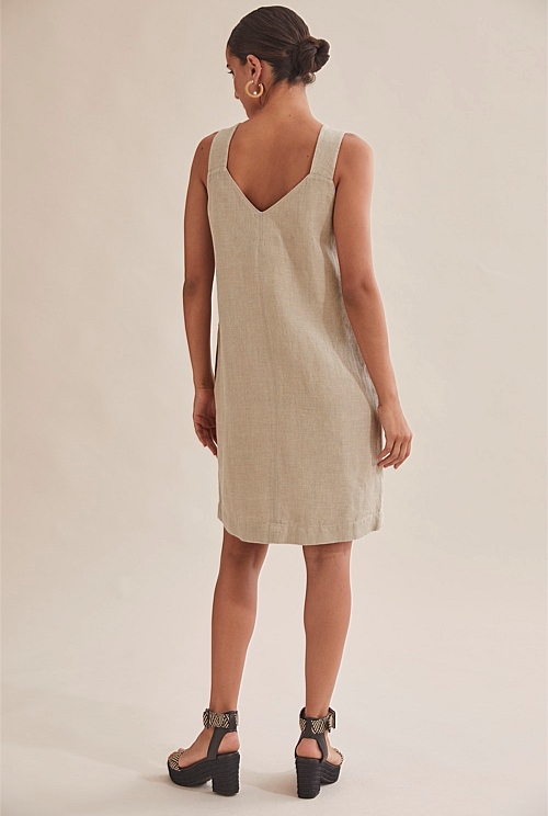 Country road 2025 twill linen pinafore