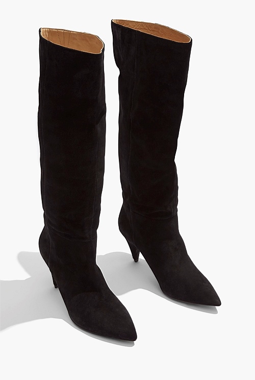 Country road suede boots best sale