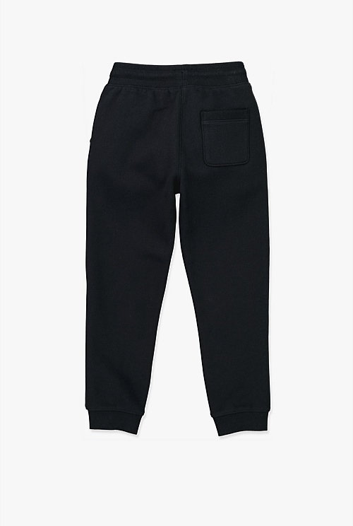 Country Road Soft Touch Track Pant In Black