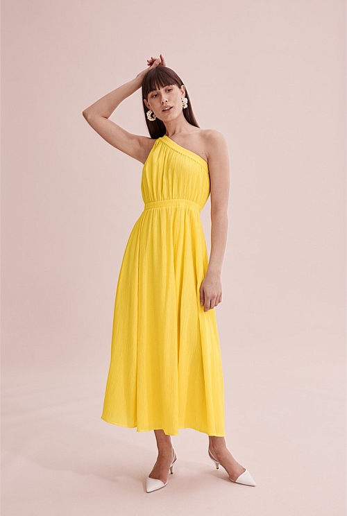 Yellow Country Dresses